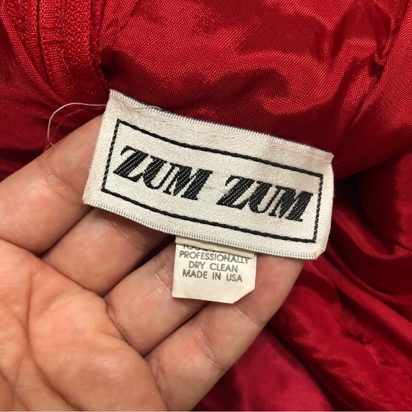 Vintage red swing dress - Picture 4 of 4